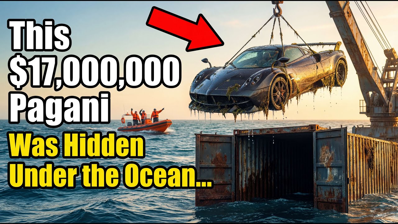 This $17,000,000 Pagani Was Hidden Under the Ocean…