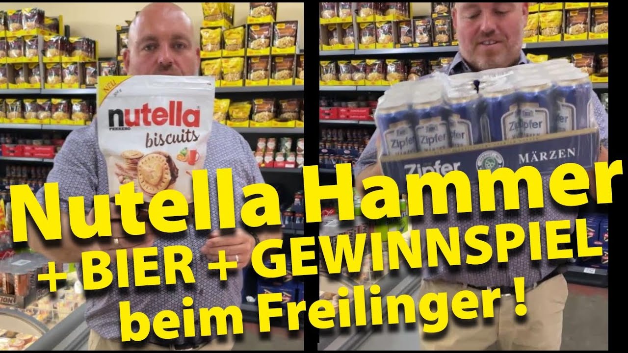 Freilinger TV KW19 Nutella Biscuits 304g Tüte nur 1 Euro - mit Gewinnspiel