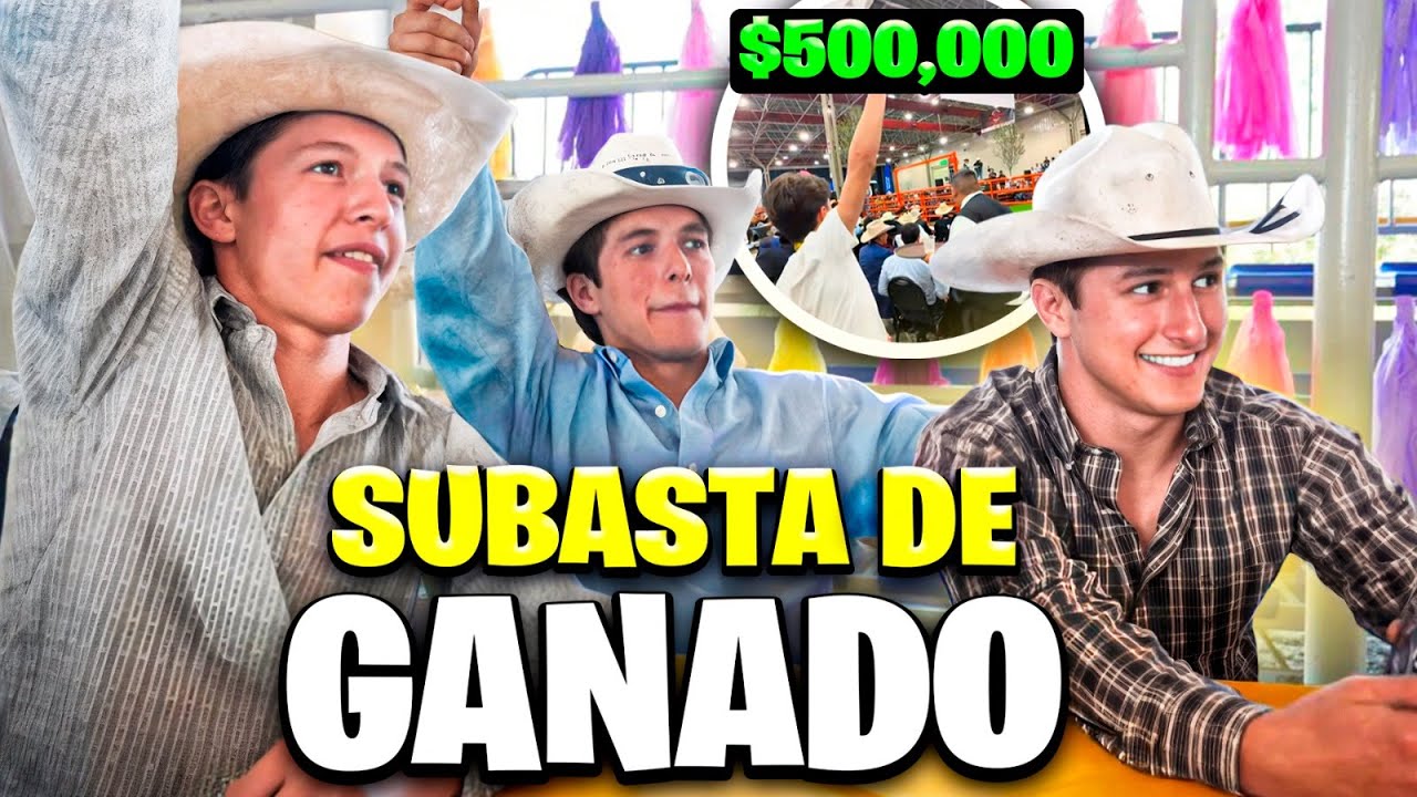 SUBASTA con los GANADEROS GONZALEZ I 🐂