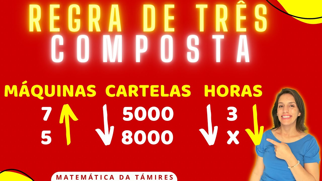 AGORA VOCÊ APRENDE REGRA DE TRÊS COMPOSTA