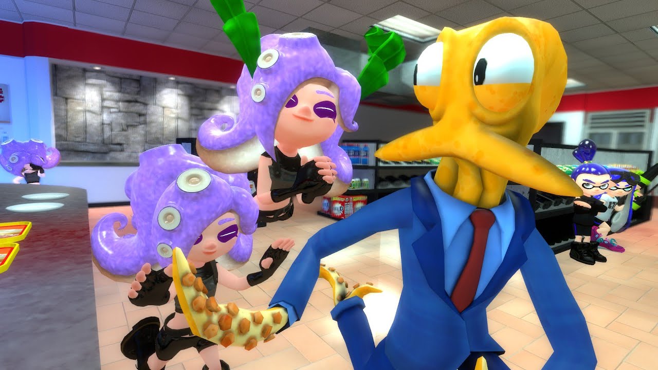 Octoling: Handsome Catch (Splatoon x Octodad) (GMOD)