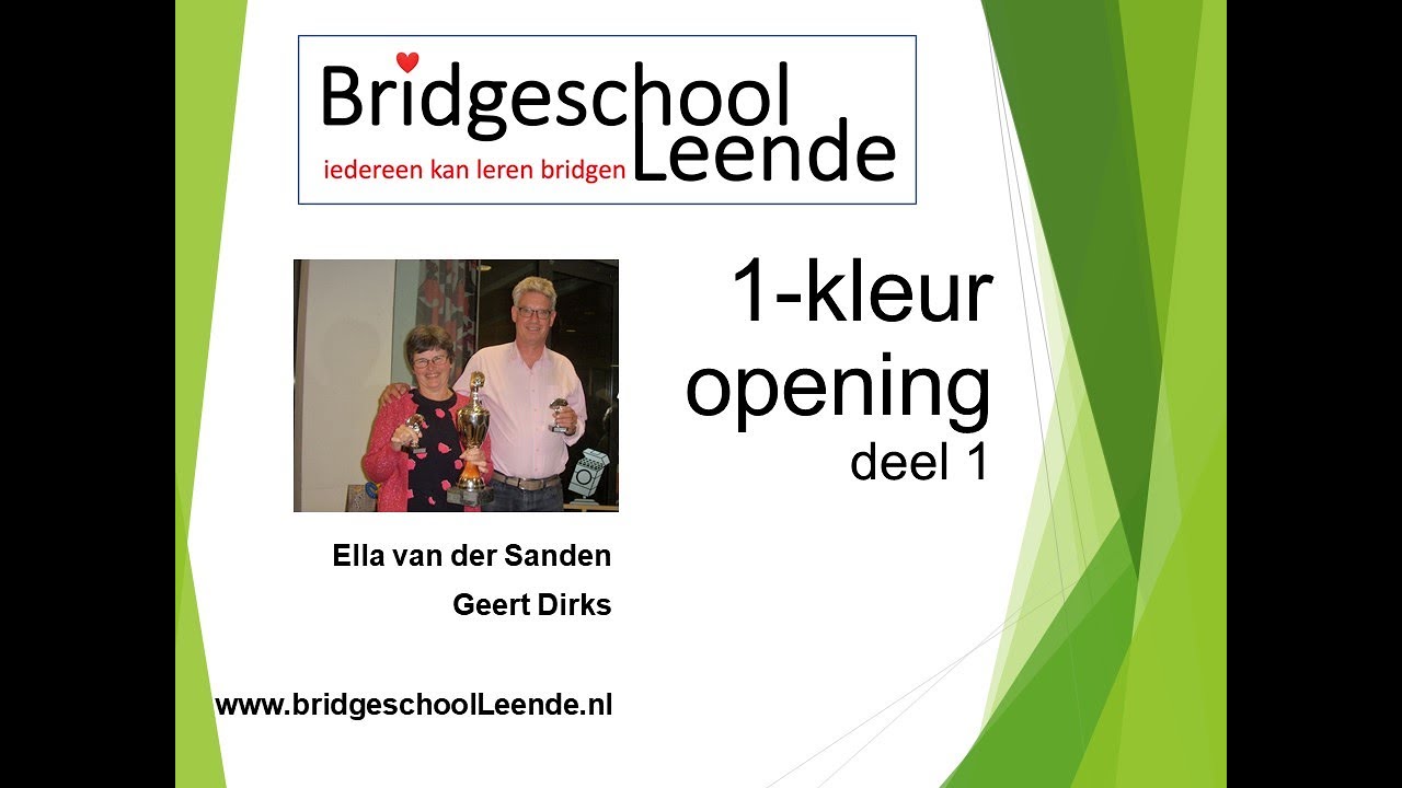 kleur opening, deel 1