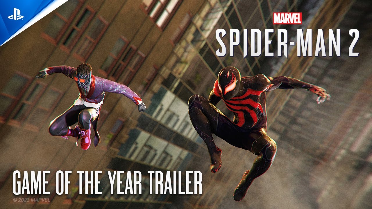 Marvel&rsquo;s Spider-Man 2 - Game of the Year Trailer I PS5 Games