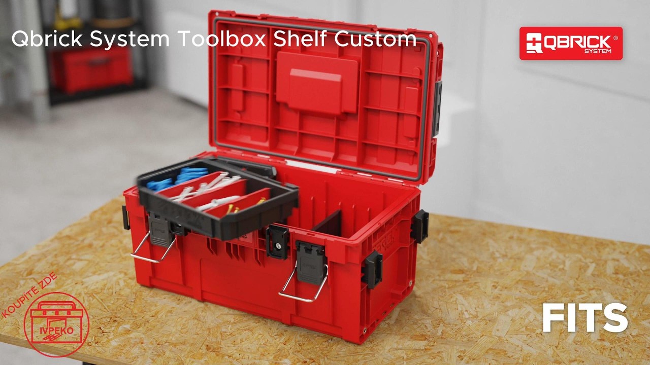 🚀 Qbrick System Custom Toolbox Shelf – chytré rozšíření úložného systému👀 #ivpeko  #qbrick