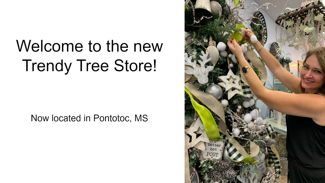 Modern Farmhouse Decor at the New Trendy Tree Store