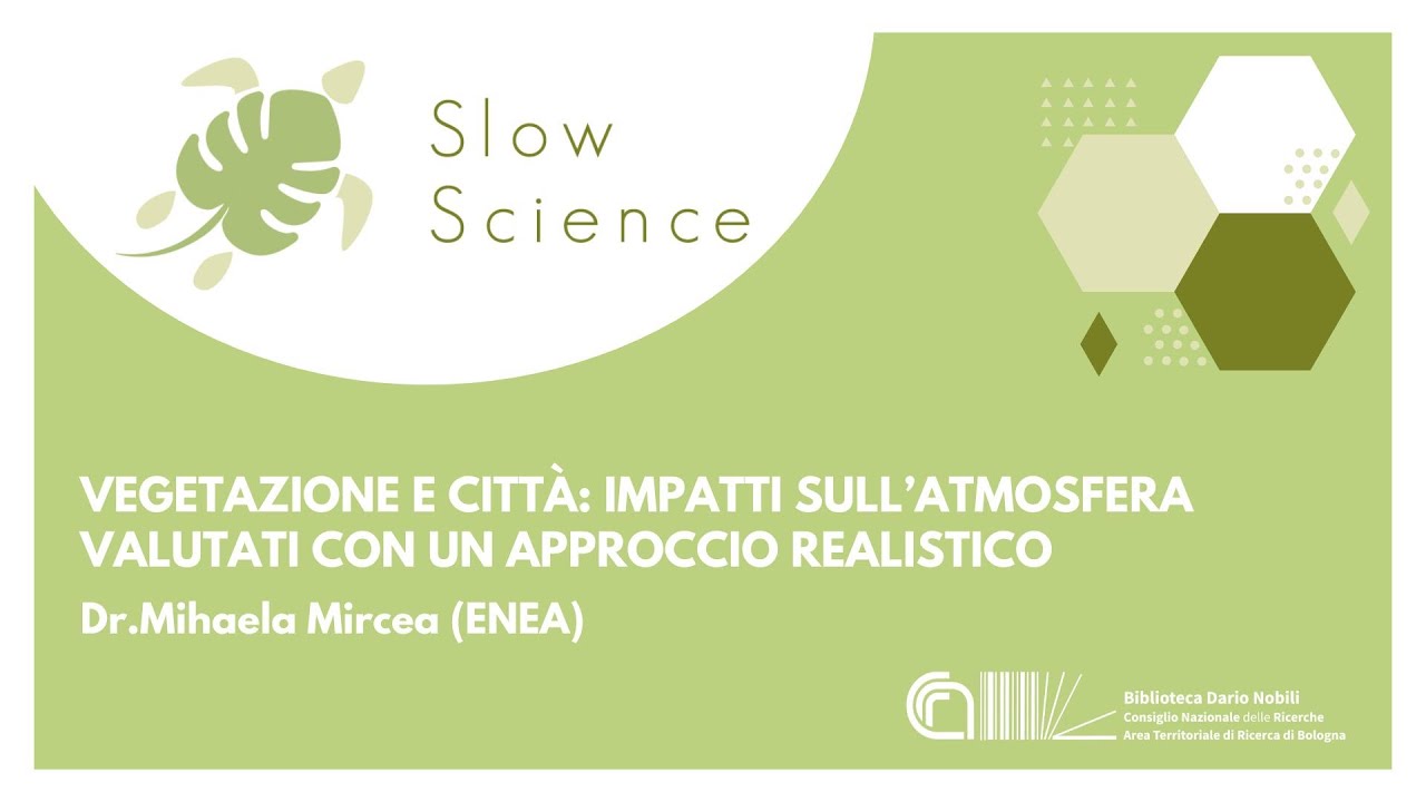 Vegetazione e citt&agrave;: impatti sull&rsquo;atmosfera valutati con un approccio realistico