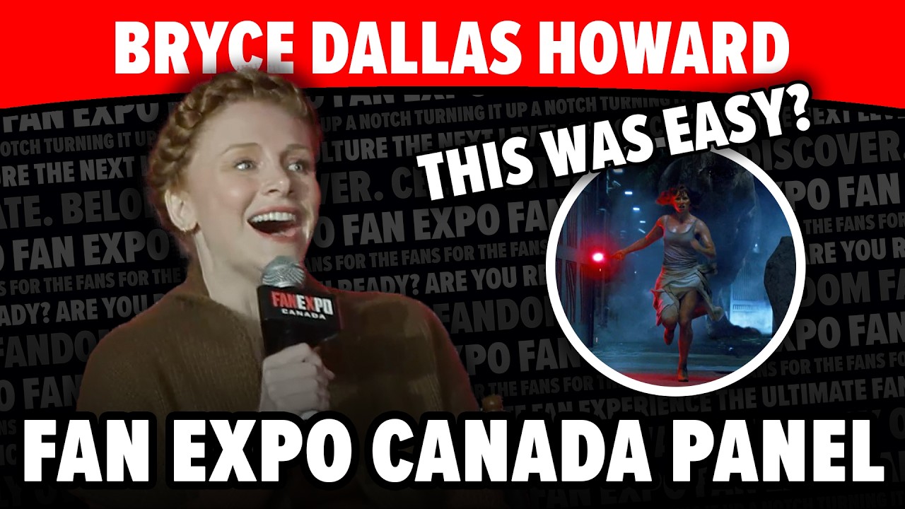 Основные моменты выступления Брайса Далласа Ховарда | FAN EXPO Canada 2024
