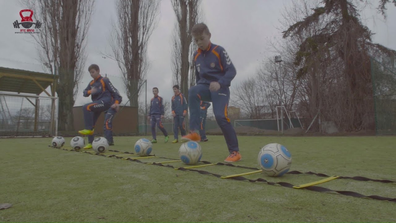 Ukázka kondičního tréninku fotbalistů ČAFC Židenice 2011 U13