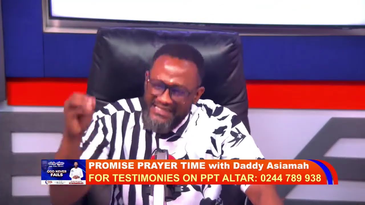 PROMISE PRAYER TIME is live with Daddy Asiamah || (GOD NEVER FAILS - DAY 4) 19/03/2026.