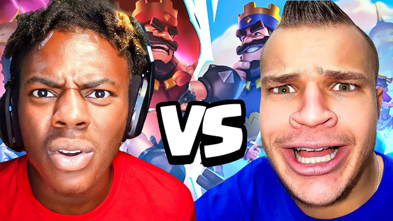 iShowSpeed ​​против Jynxzi в Clash Royale!