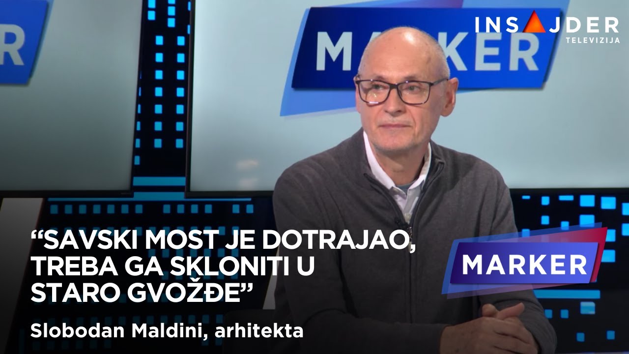 Slobodan Maldini: Savski most je za staro gvožđe, cilj je da bude srušen sa što manje posledica