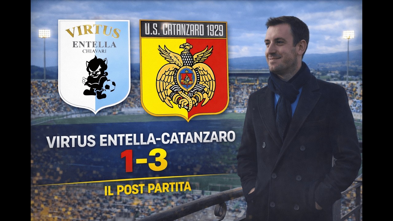 Catanzaro, vittoria di gran carattere in casa della Virtus Entella 