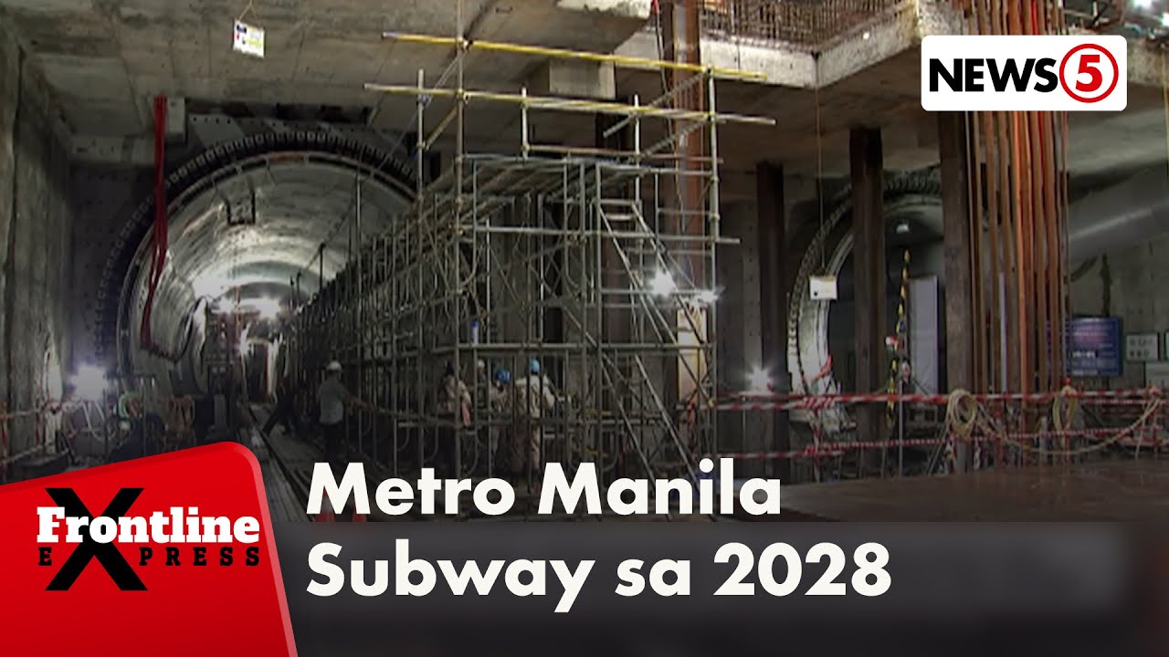 Camp Aguinaldo station ng Metro Manila Subway, binisita ni Pres. Bongbong Marcos | Frontline Express