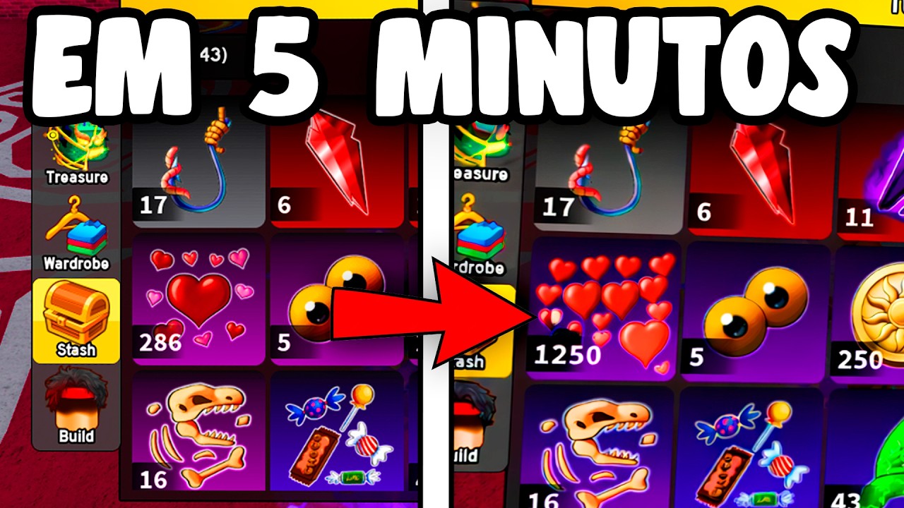 GANHE MUITOS CORAÇÕES NO BLOX FRUITS COM ESSE MÉTODO SECRETO!