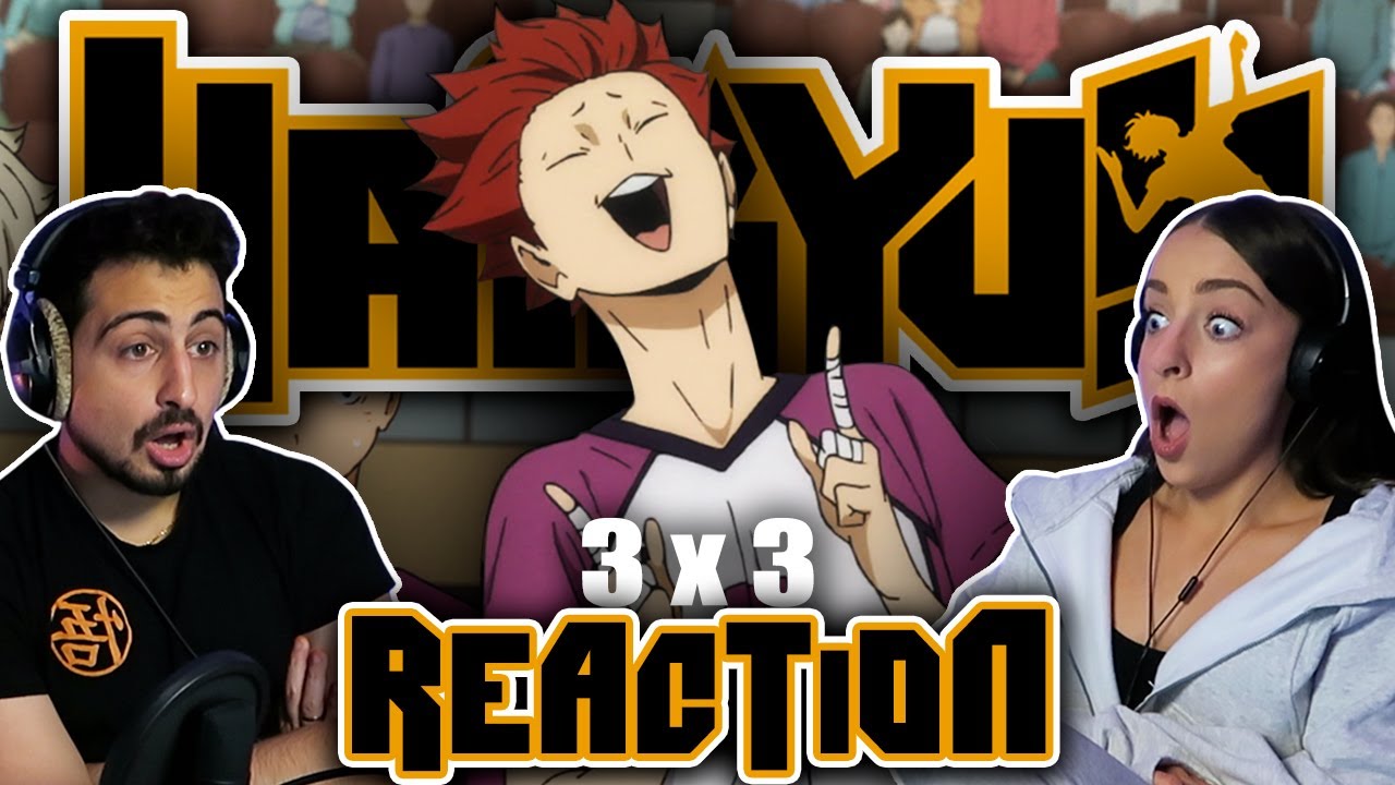 TENDO IS A PROBLEM! Haikyuu!! 3x3 REACTION! | 