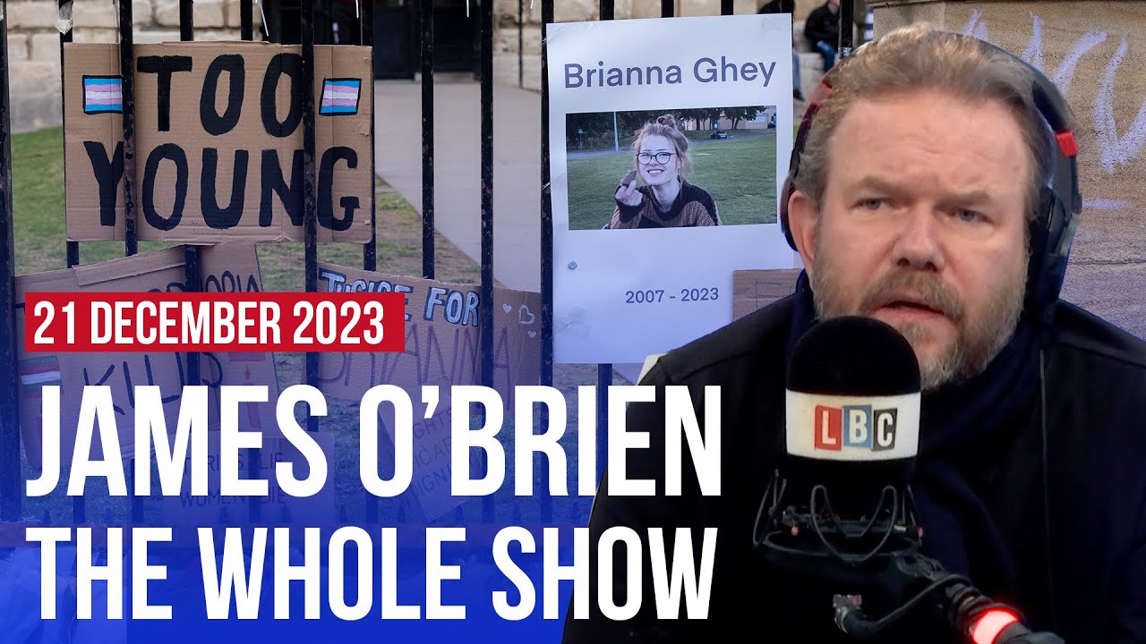 Why name Brianna Ghey's killers? | James O'Brien - The Whole Show