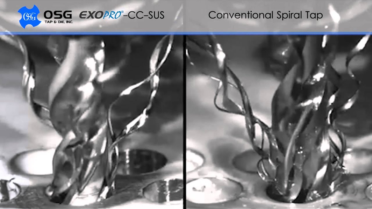OSG EXOPRO® CC-SUS: The Art of Chip Forming