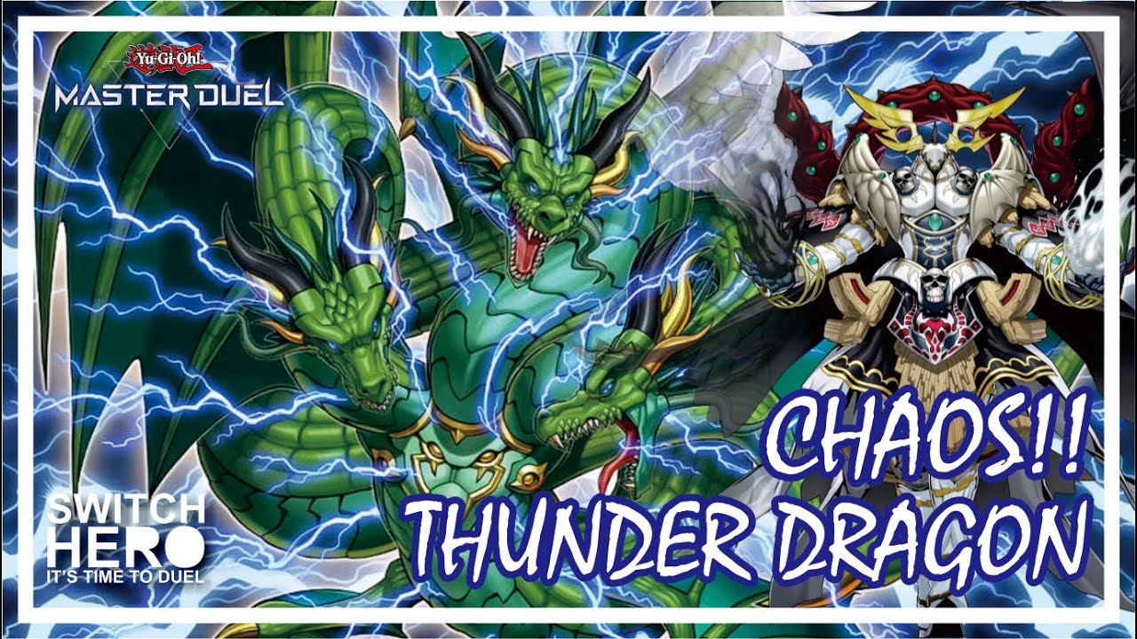THUNDER DRAGON FT CHAOS, BYSTIAL ENGINE UNBEATEN (Yu-Gi-Oh! Master Duel) #thunder #dragon #chaos
