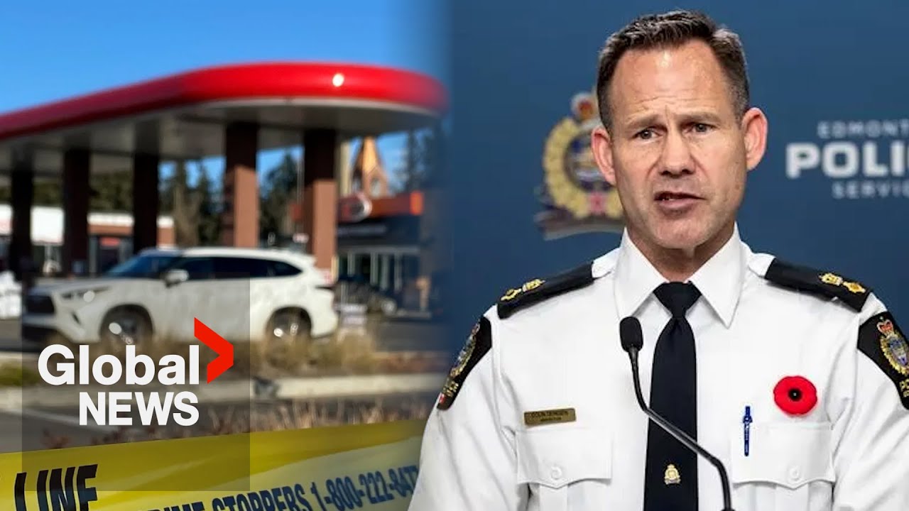 Edmonton shooting: Police say father killed in targeted attack was high-level gang member | FULL