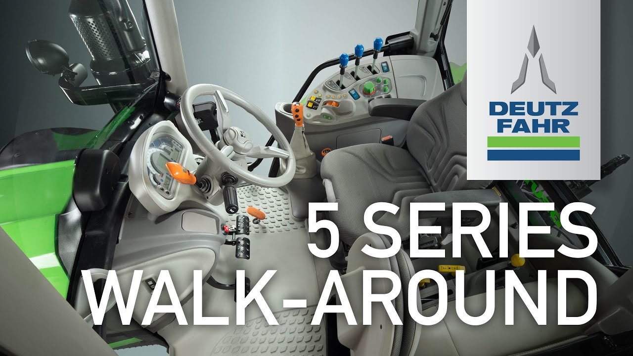 Deutz-Fahr 5 Series Tractor Walk-around