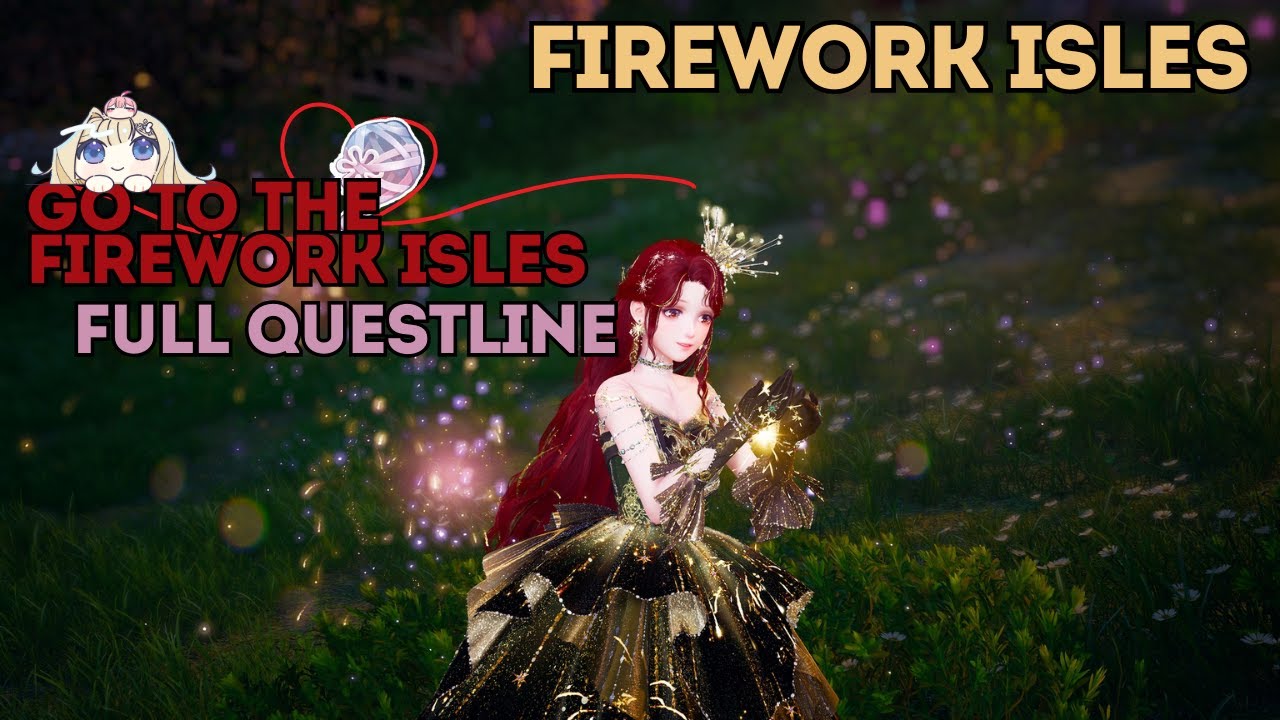 [ Infinity Nikki 🎉🎀 V1.2 ] Go to the Firework Isles - Full Questline