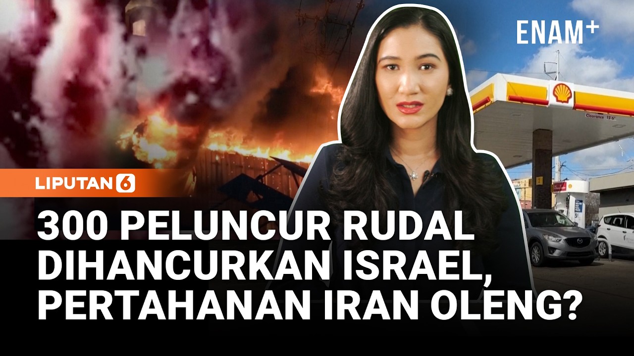 Israel Klaim Hancurkan 300 Peluncur Rudal Iran | Harga BBM di AS Melonjak | Liputan6