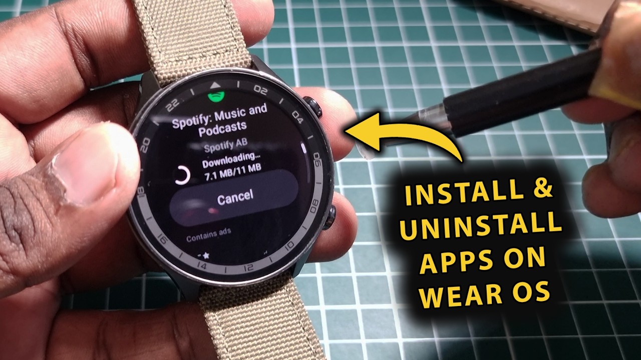 Как установить и удалить приложения на умных часах Google Wear OS! (Пошаговая инструкция)