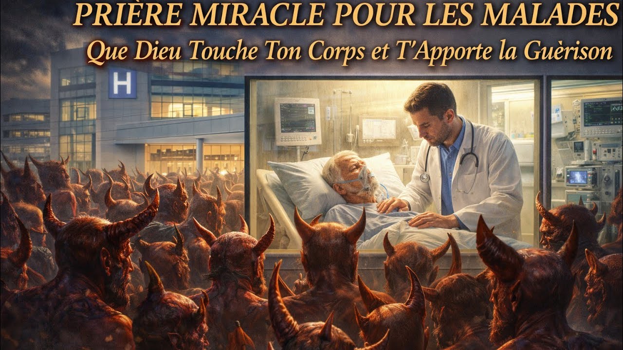🕊️ PRIÈRE MIRACLE POUR LES MALADES | Que Dieu Touche Ton Corps et T’Apporte la Guérison