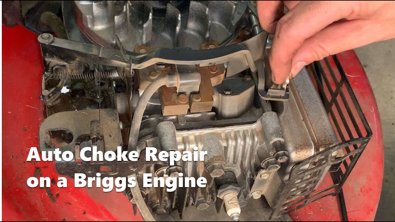 Auto Choke Replacement On Briggs and Stratton Lawn Mower Engine
