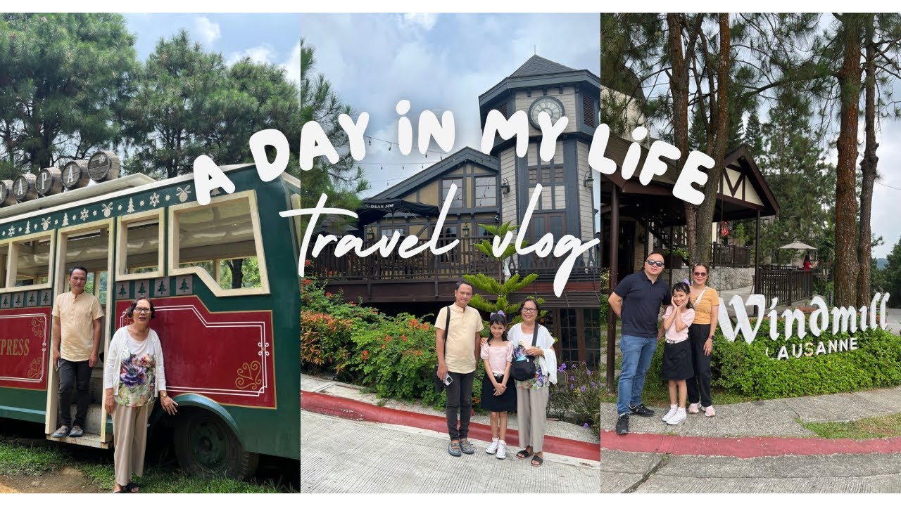 Daniela Ferra’s Vlog #48|| Crosswinds Tagaytay with Lolay & Tito Blas