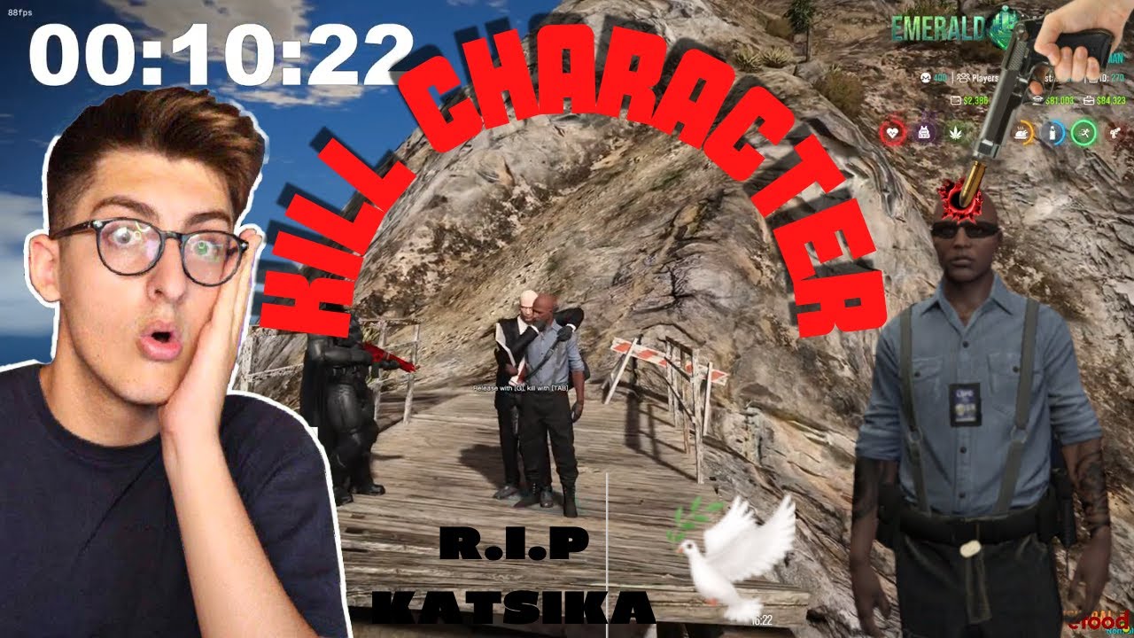 ❗😱Ο ΚΑΤΣΙΚΑΣ🐐 ΕΦΑΓΕ KILL CHARACTER....ΑΛΛΙΩΣ Η ΠΟΛΗ ΘΑ ΚΑΤΑΣΤΡΕΦΟΤΑΝ😱❗