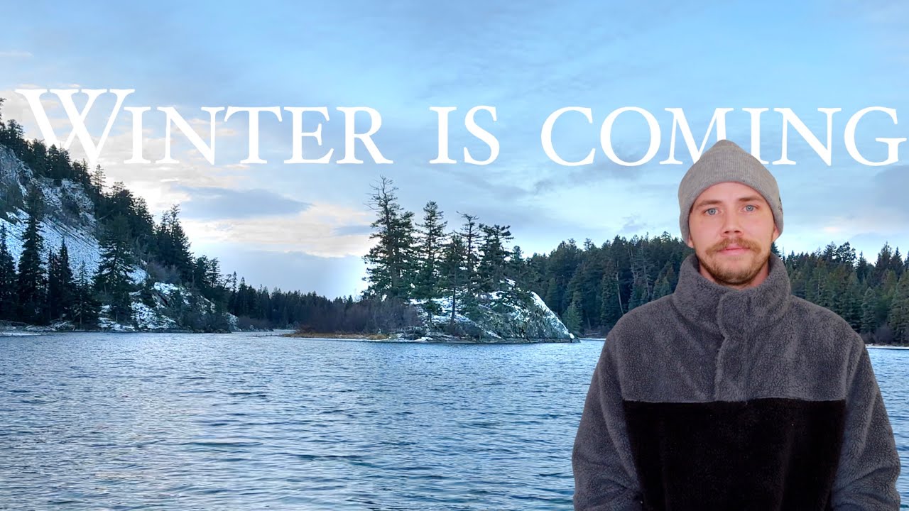 Camping and Fishing in Freezing Temperatures