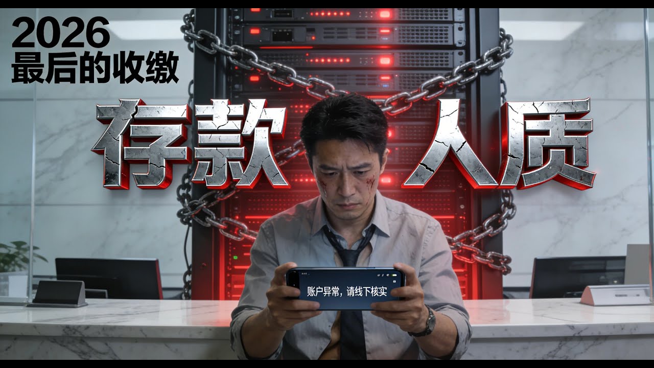 你的存款已成&ldquo;数字化人质&rdquo;！从限额取款到强制结汇，2026前系统将完成最后的财富收缴？