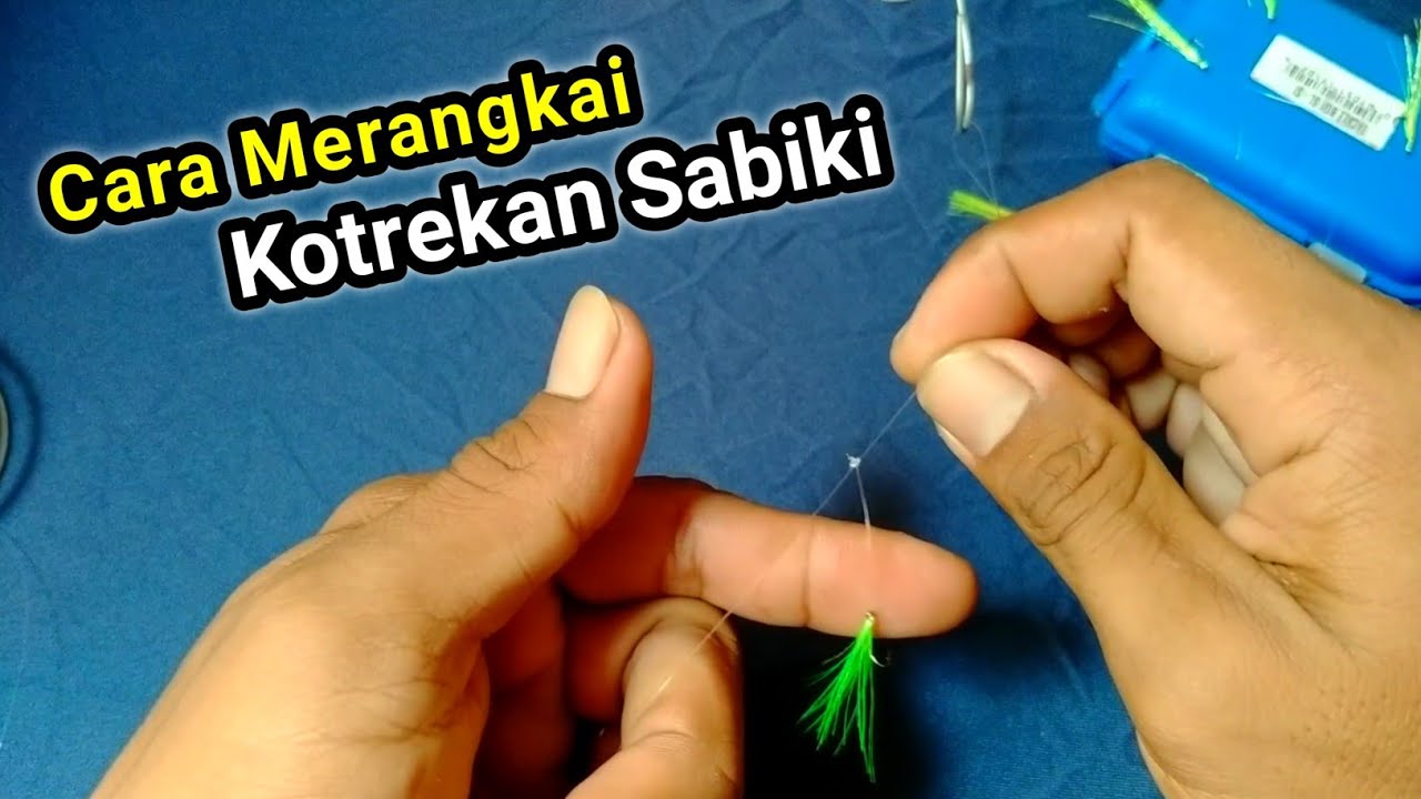 CARA MERANGKAI KOTREKAN SABIKI 