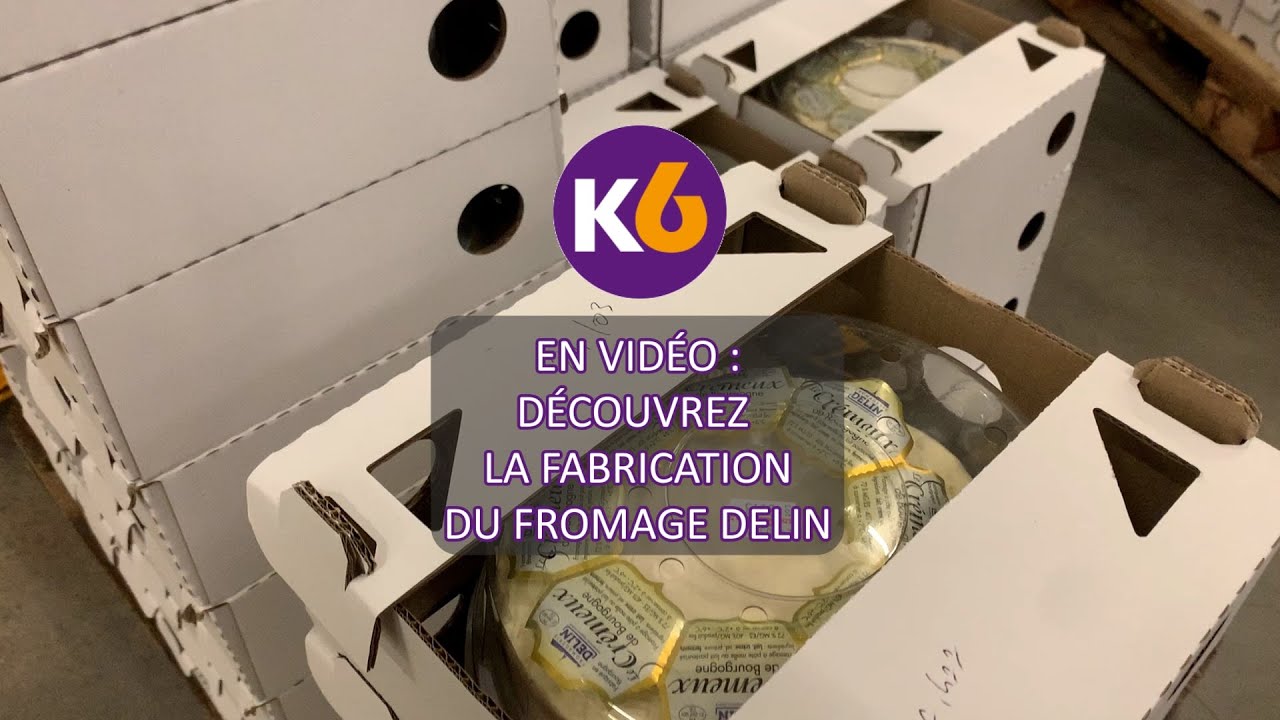 K6 INSIDE : découvrez la fabrication du fromage Delin