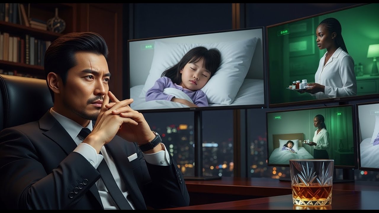 Korean Mafia Boss Hid Cameras to Test His Black Maid With His Sick Daughter—What She Did Broke Him