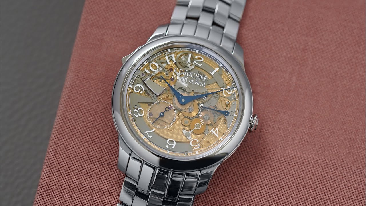 F.P. Journe Répétition Souveraine with Steel Bracelet #fpjourne #watches