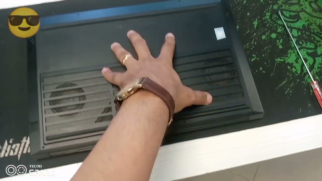 how to open omen laptop back cover!