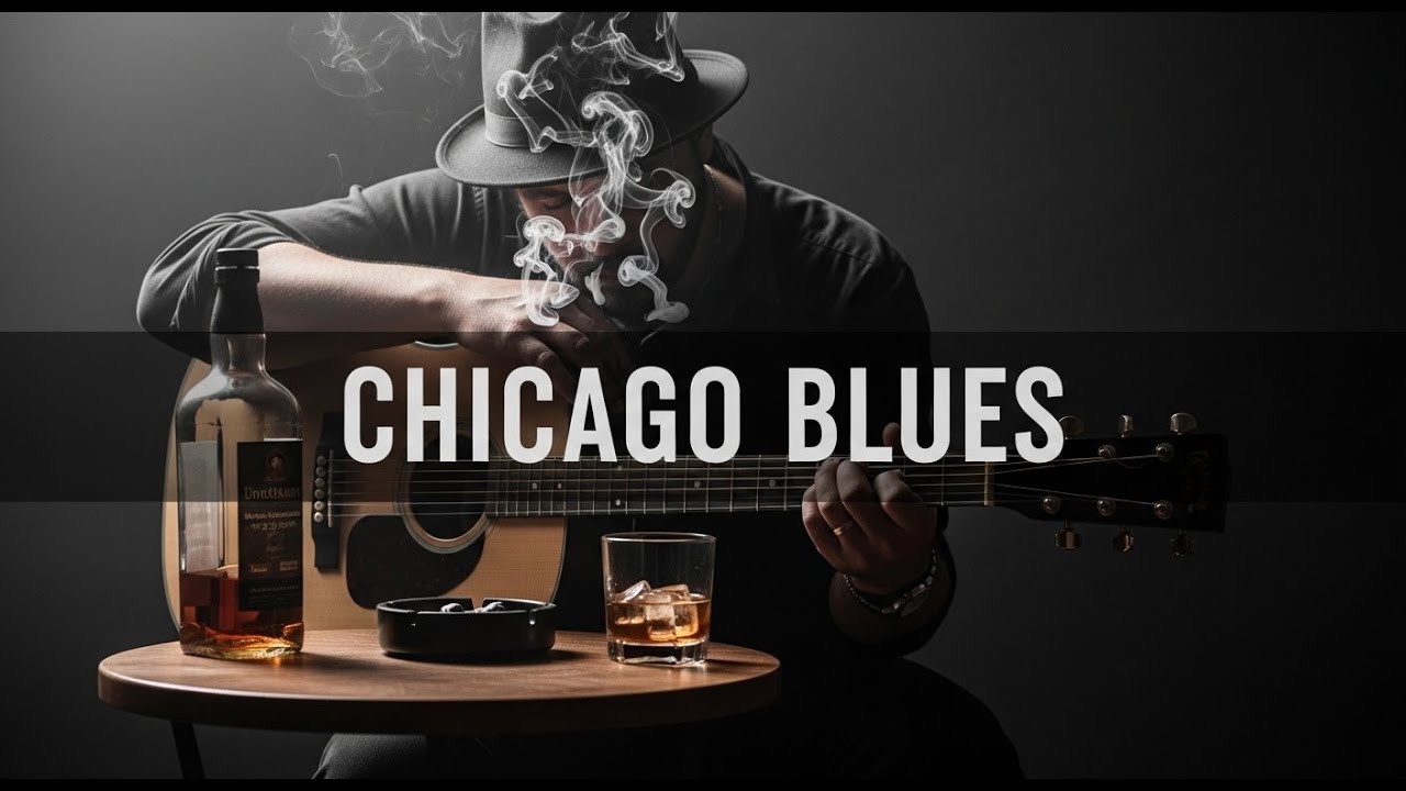 Chicago Blues Guitar Playlist – Deep Slow Blues for Quiet After Hours