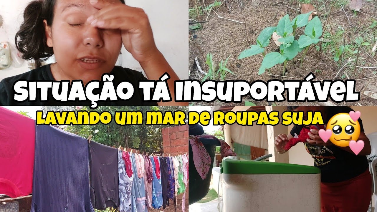 5 DIAS SEM LAVAR ROUPAS/ CASA COM CINCO PESSOAS SUJA DEMAIS🏡🌸✨️🩷