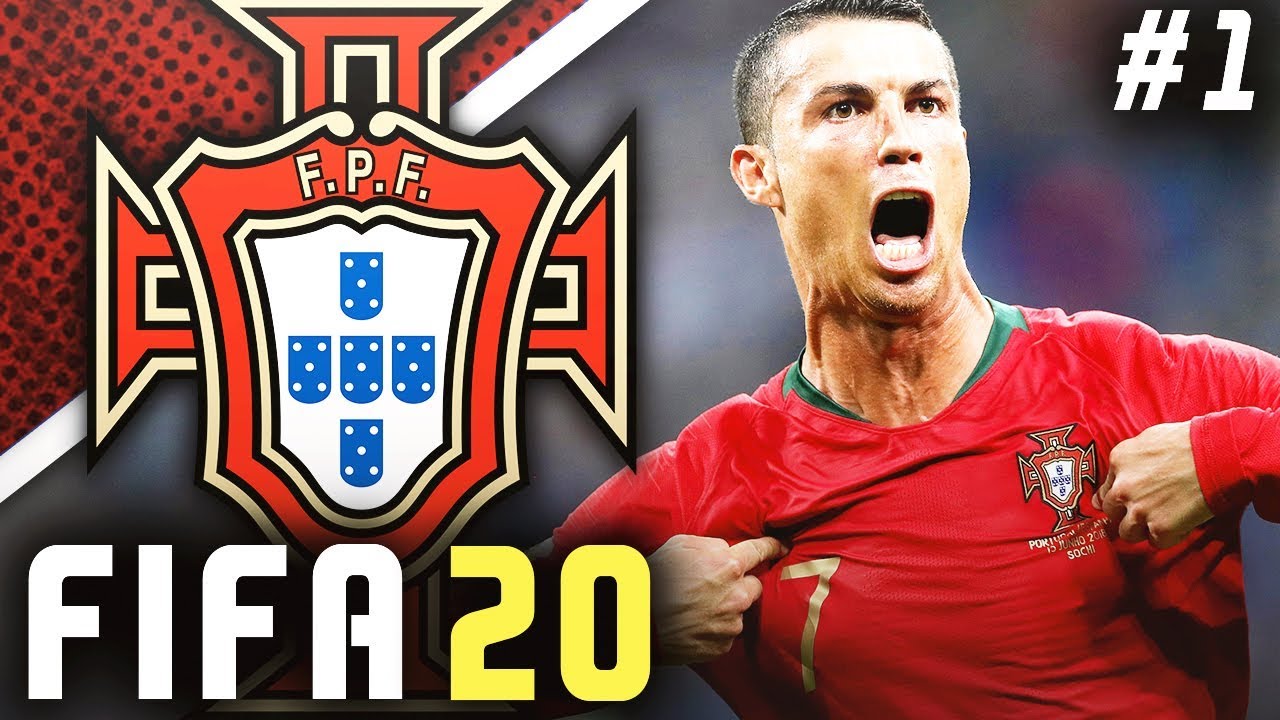 FIFA 20 Portugal Career Mode EP1 - RONALDO'S LAST WORLD CUP BEGINS!!