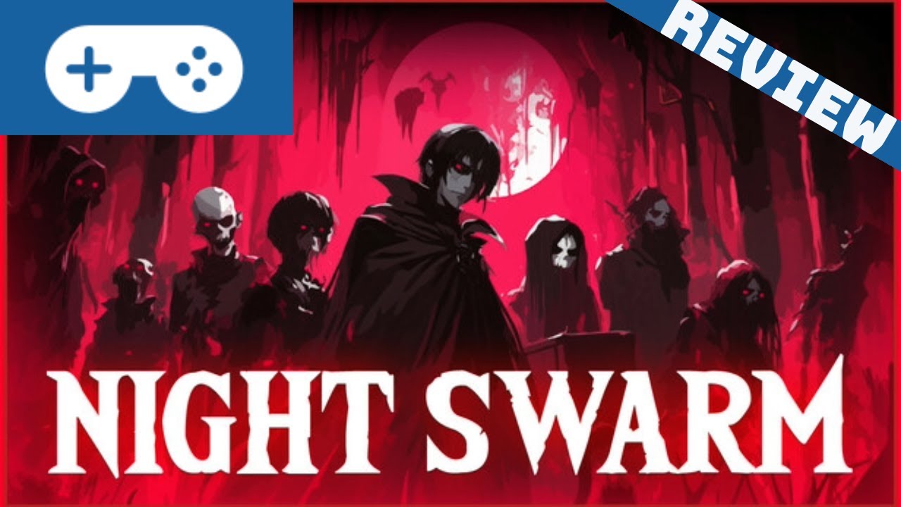 Обзор Night Swarm — Vampire Survivors X Hades