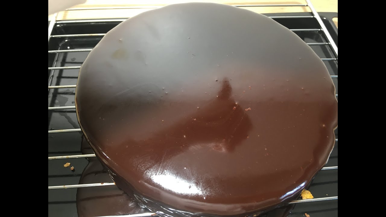 Glaçage miroire sans crème sans gélatine