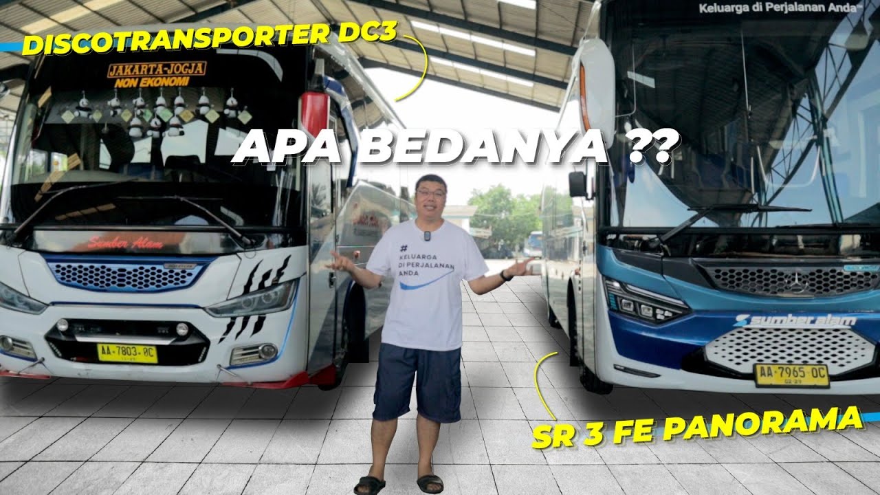 BEDA PANJANG SAMPAI 30CM LEBIH !? MEMBANDINGKAN DISCOTRANSPORTER FE PERTAMA DAN SR 3 FE PANORAMA !!
