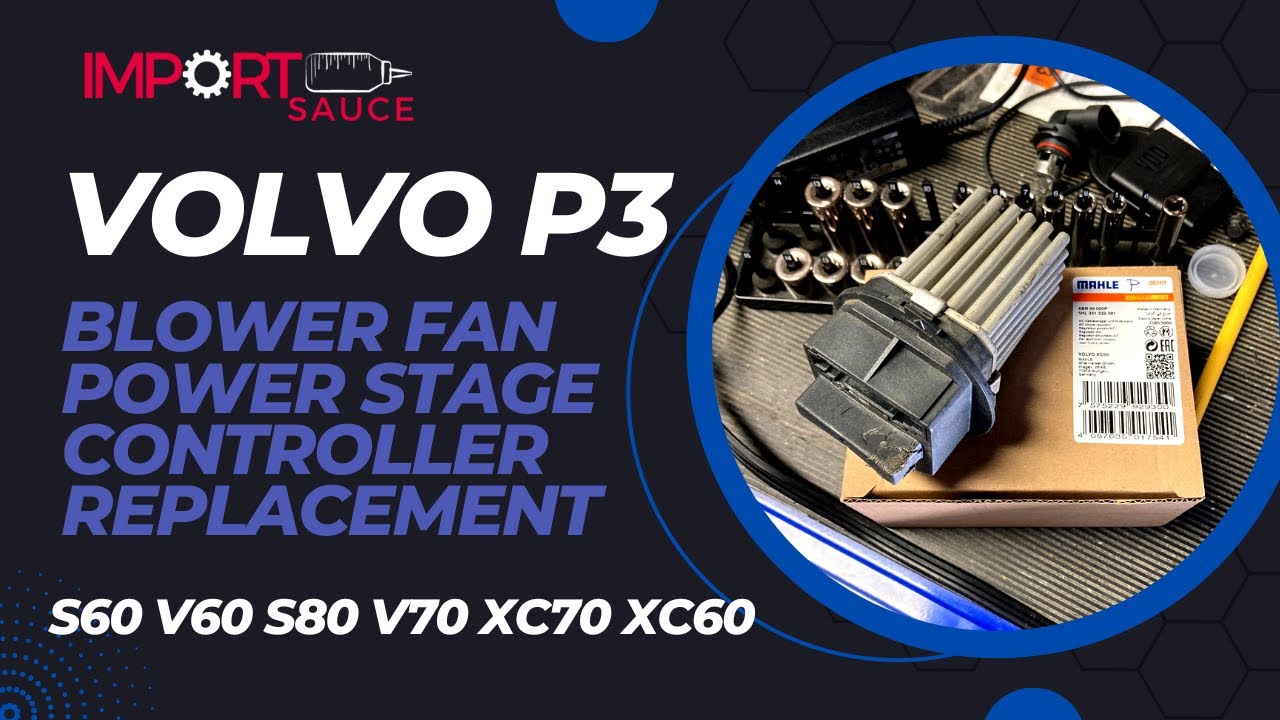 Fixed - Volvo P3 (S60 V60 S80 V70 XC70 XC60) XC60 Climate Control Fan Won't Shut Off