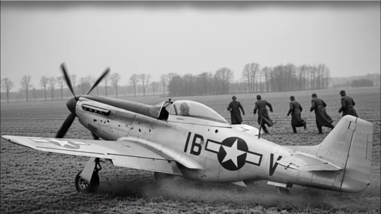 Němečtí piloti letěli s ukořistěným Mustangem — a pak přiznali, že nikdy neviděli…