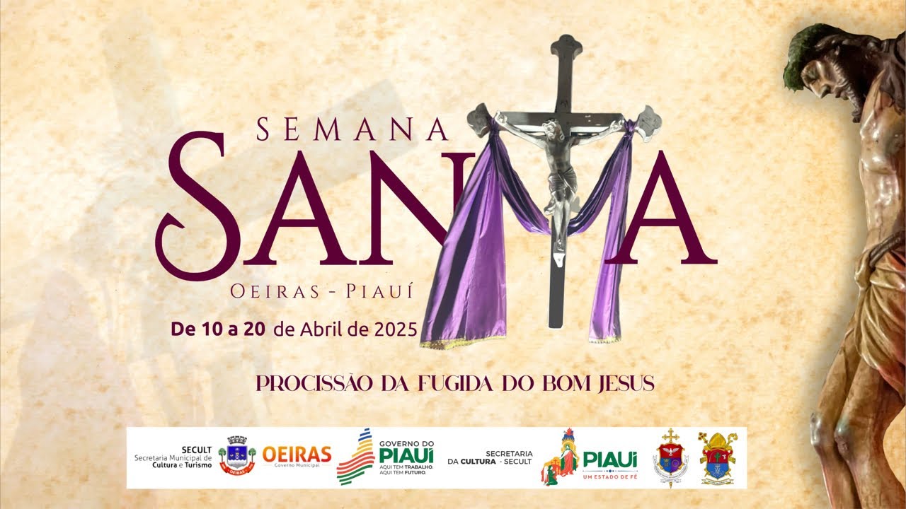 PROCISSÃO DA FUGIDA DO BOM JESUS | SEMANA SANTA - 2025
