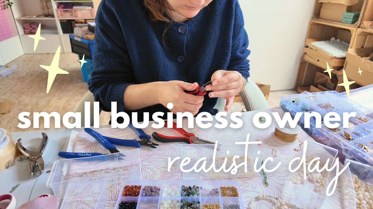 realistic day in my life as a 22-year old small business owner