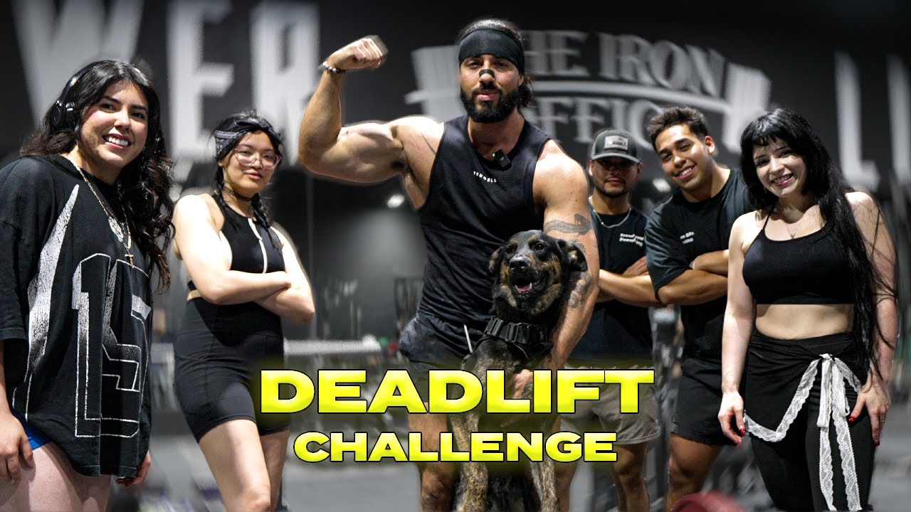 DEADLIFT CHALLENGE FOR $$ (Beat Your PR)