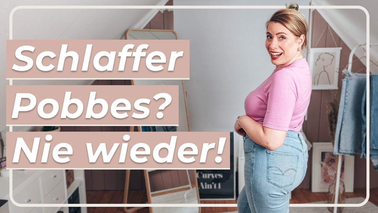 Schlaffer Pobbes? 👀 Nie wieder mit DIESEN Tipps für den perfekten Po